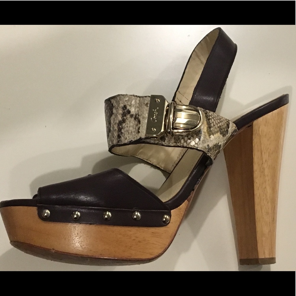 Woman’s high heels
